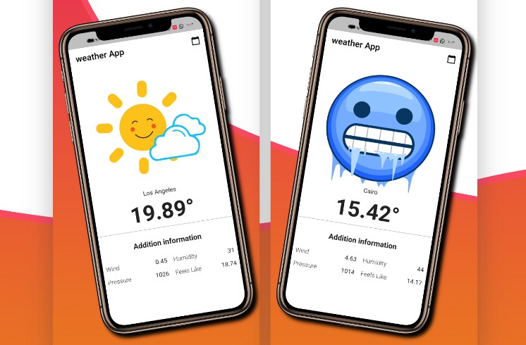 Simple Realtime Weather App With Api