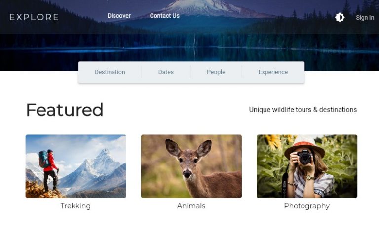 A Responsive Web App Built With Flutter