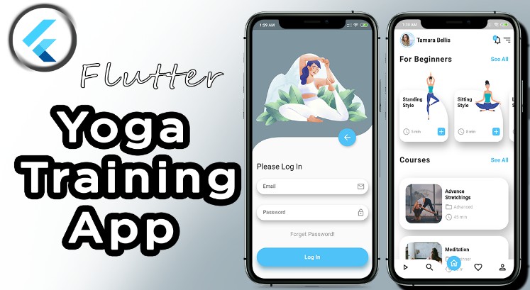 Yoga Training App Using Flutter
