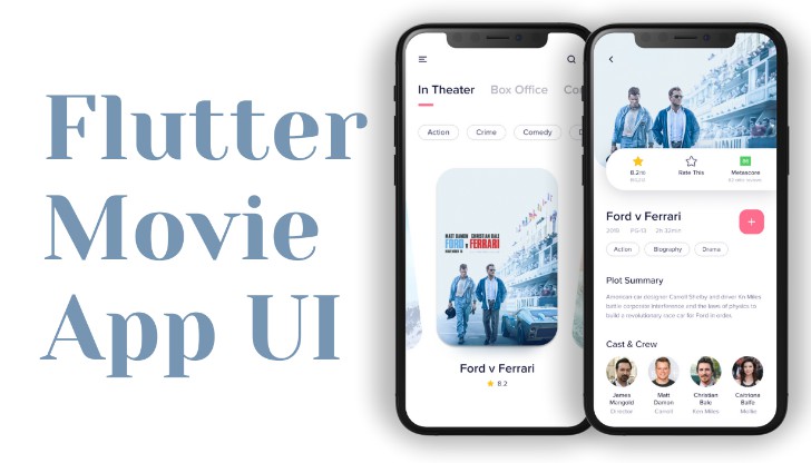 Movie Info App UI For Flutter