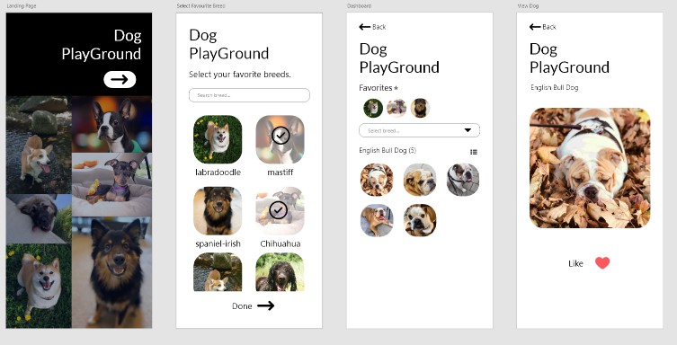 Dog Playground App Built Using Flutter