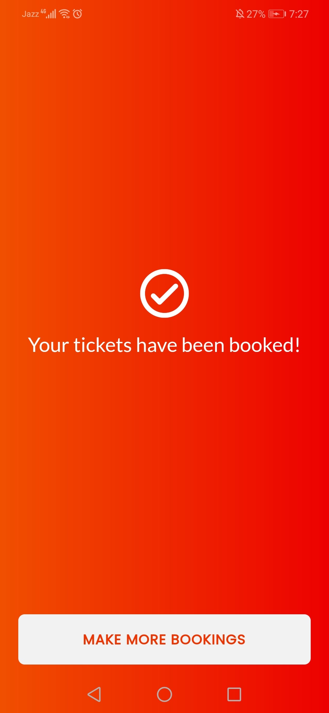 A cinema ticket booking app made with Flutter SDK