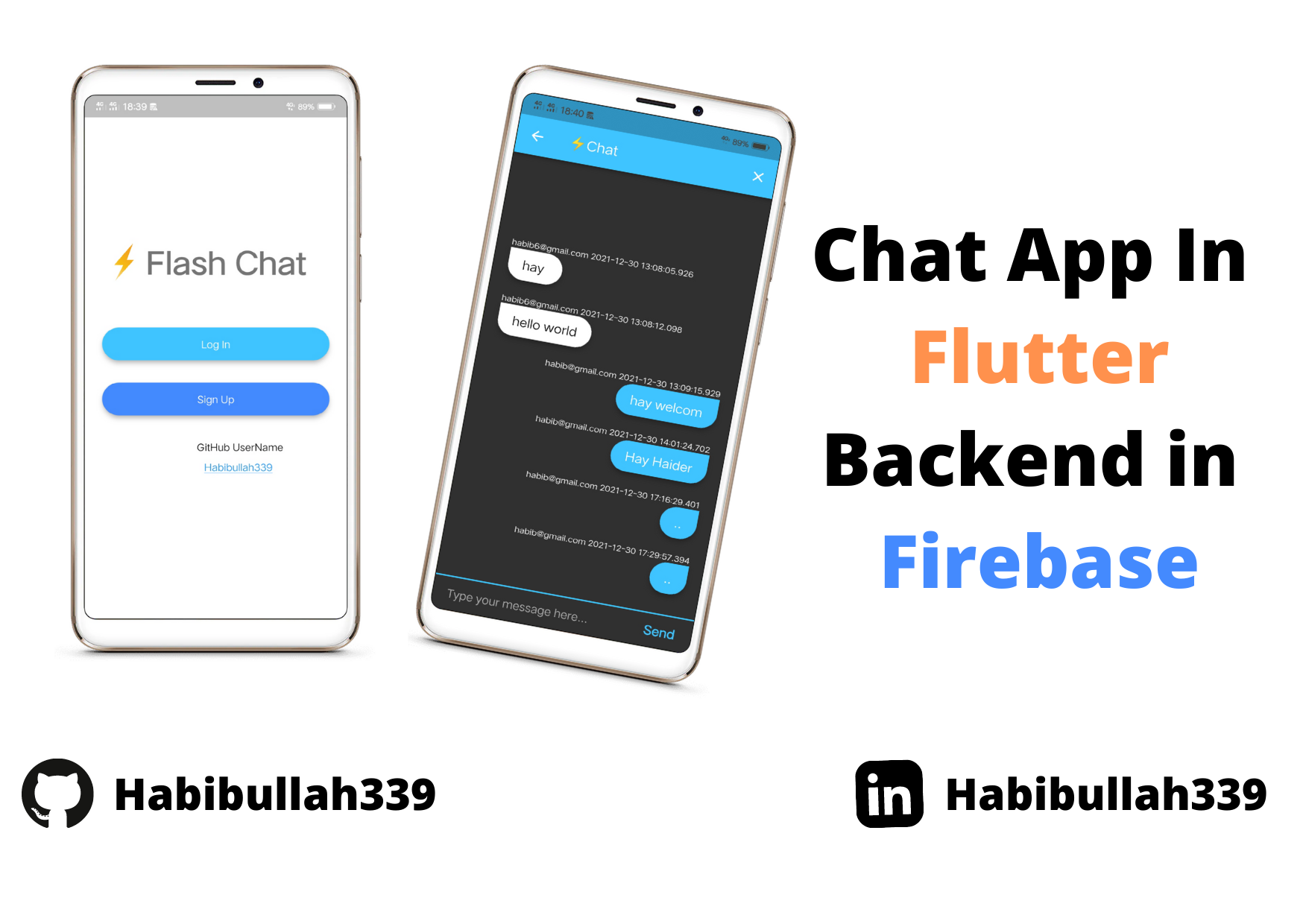Chatting App in Flutter And Firebase
