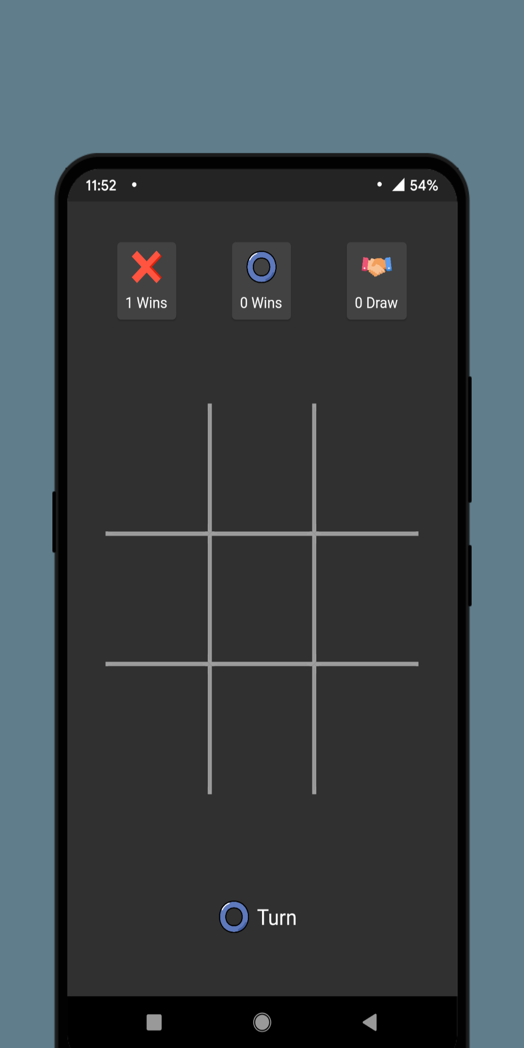 Multi player TIC-TAC-TOE game made using flutter