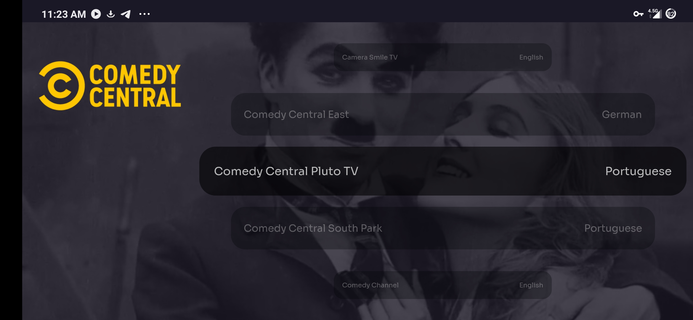 An IPTV player developed for android/ios devices with flutter