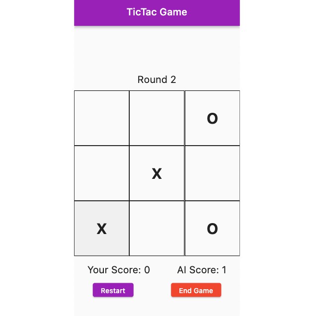 A TicTac game made with flutter