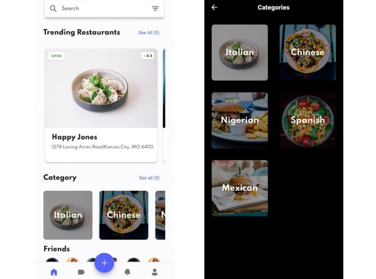 Foodybyte UI code challenge in Flutter