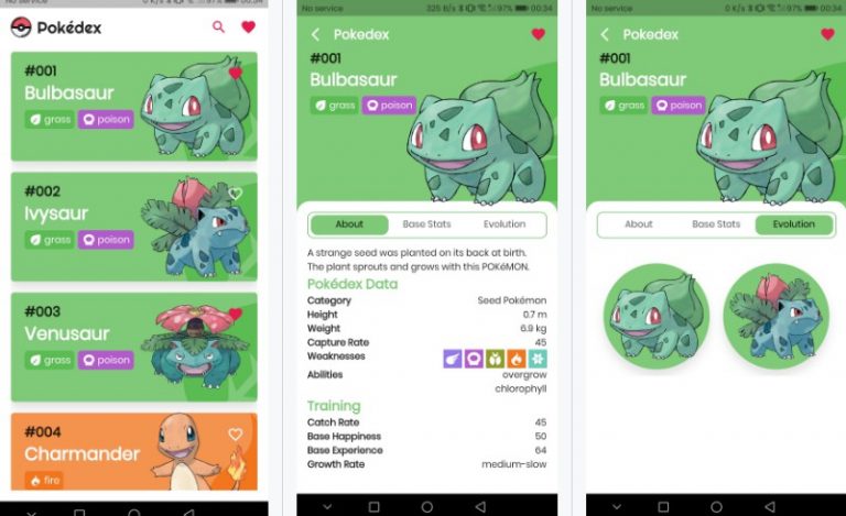 A Pokedex App Built Using Flutter