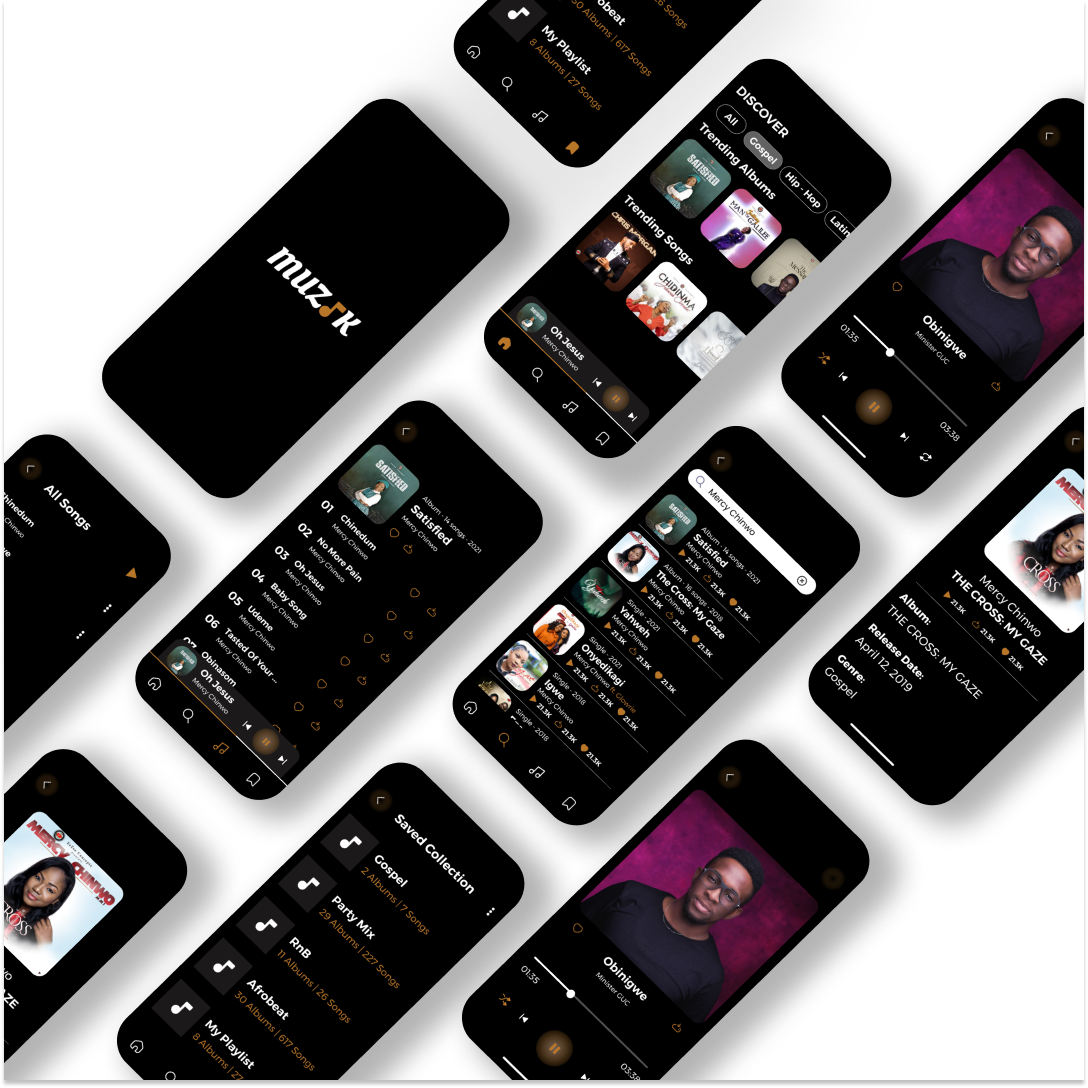 A Music App Template With Flutter