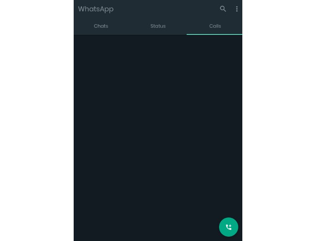 WhatsApp UI clone using flutter framework