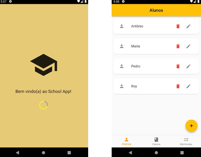 A Mobile Application for a school that was developed using Flutter SDK