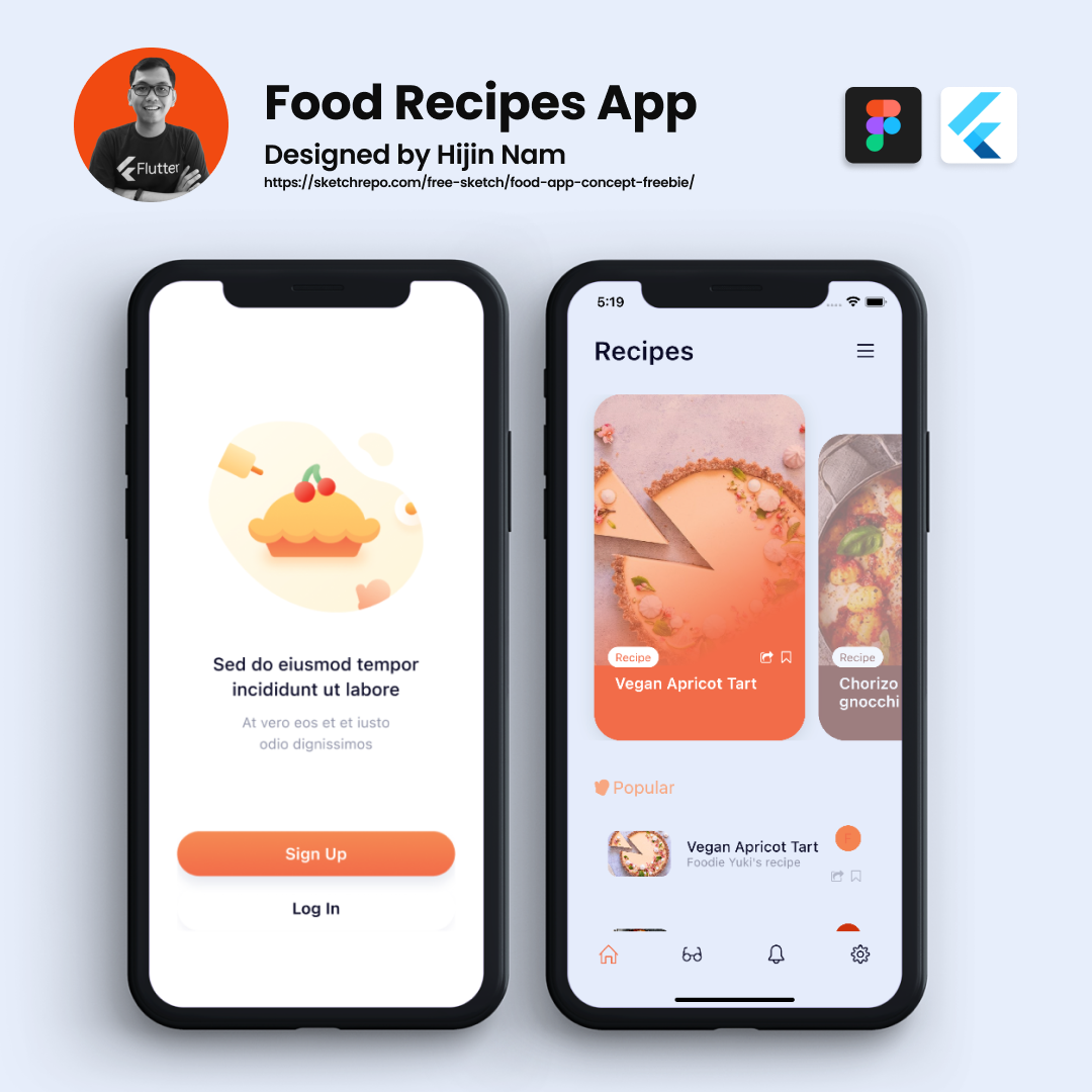 Flutter Food Recipes Cookpad App