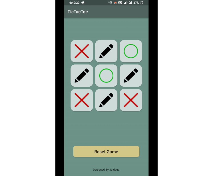 Tic Tac Toe Game With Flutter