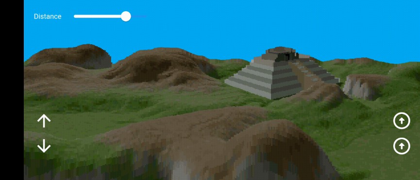 An implementation of the Voxel Space Engine in Flutter