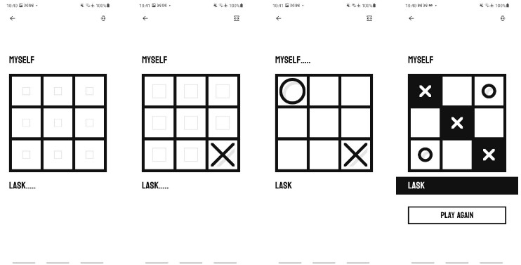Tic Tac Toe Local Multiplayer Game for Android