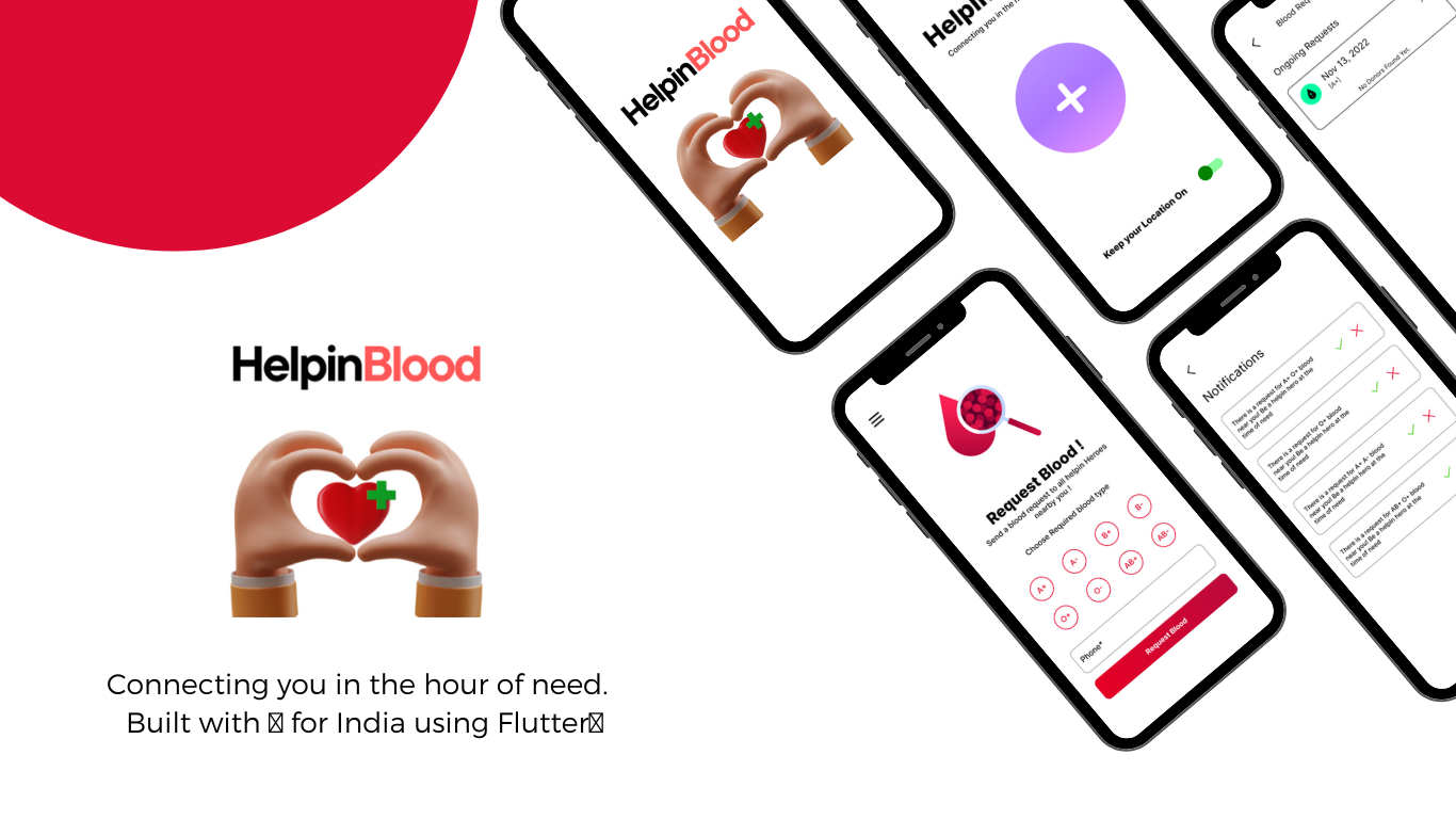 Your Pocket Friendly Blood Bank App using Flutter