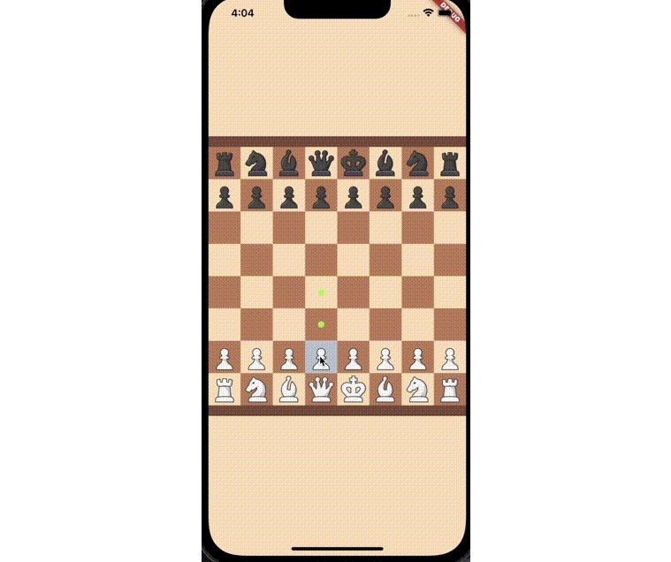 Chess game created using Flutter