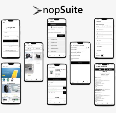 Open source mobile application for nopCommerce platform based on Flutter