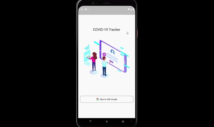 COVID-19 Tracker app using flutter with getx as a statemanagement