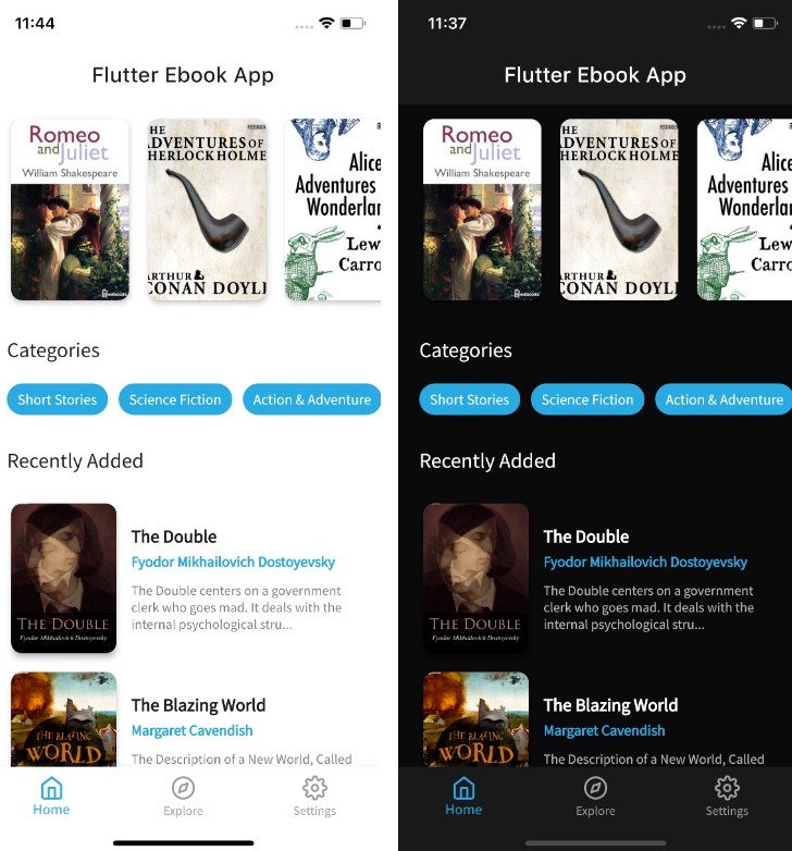 A simple Flutter app to Read and Download books