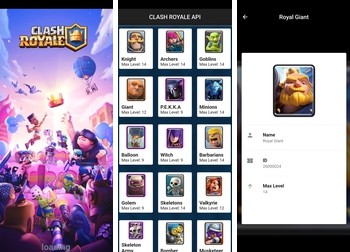 A Flutter application that consumes the Clash Royale API to list cards and show their details