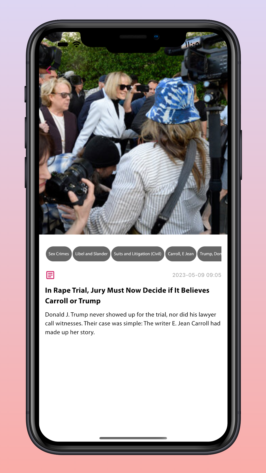 A simple app to access the NY Times Most Popular Articles API