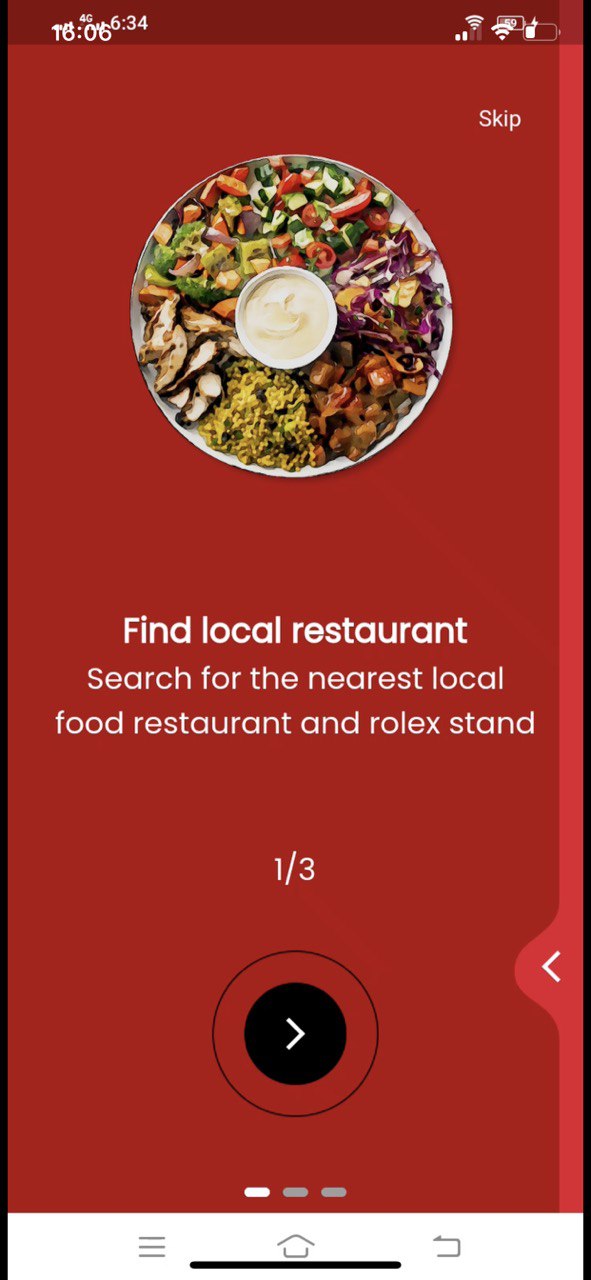 A Flutter app that helps users find the nearest local restaurants in their neighborhood