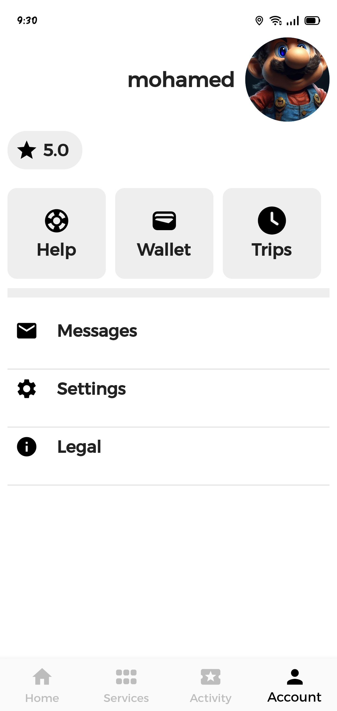 A Flutter app that offers transportation services for individuals and businesses
