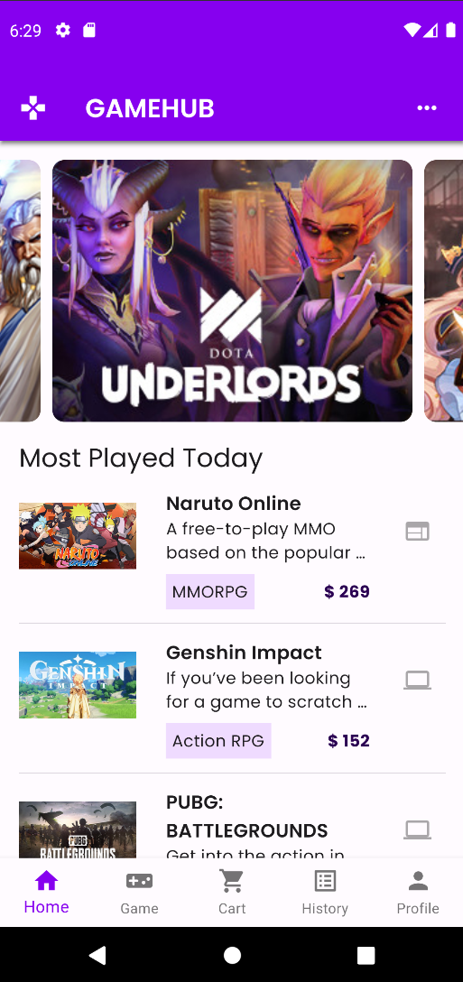 The ultimate gaming app that combines a virtual shop and a vast library of diverse titles