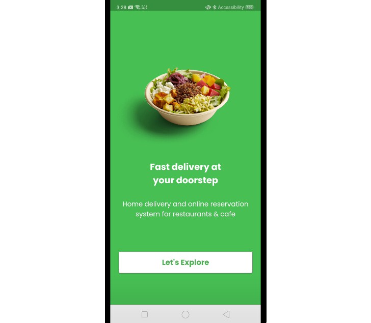 A Food Ordering App using SQL Database & Getx