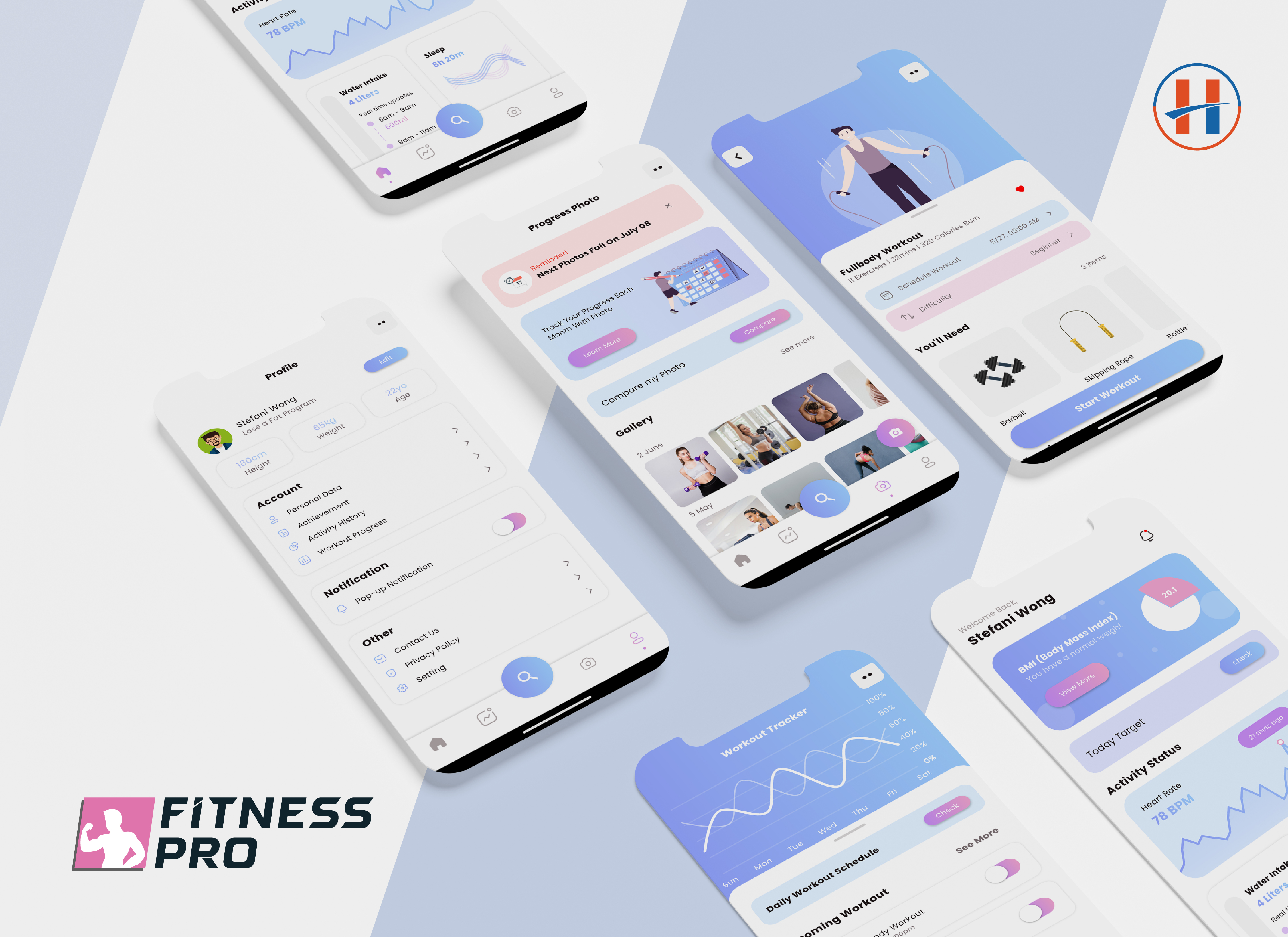Fitness workout app with Flutter