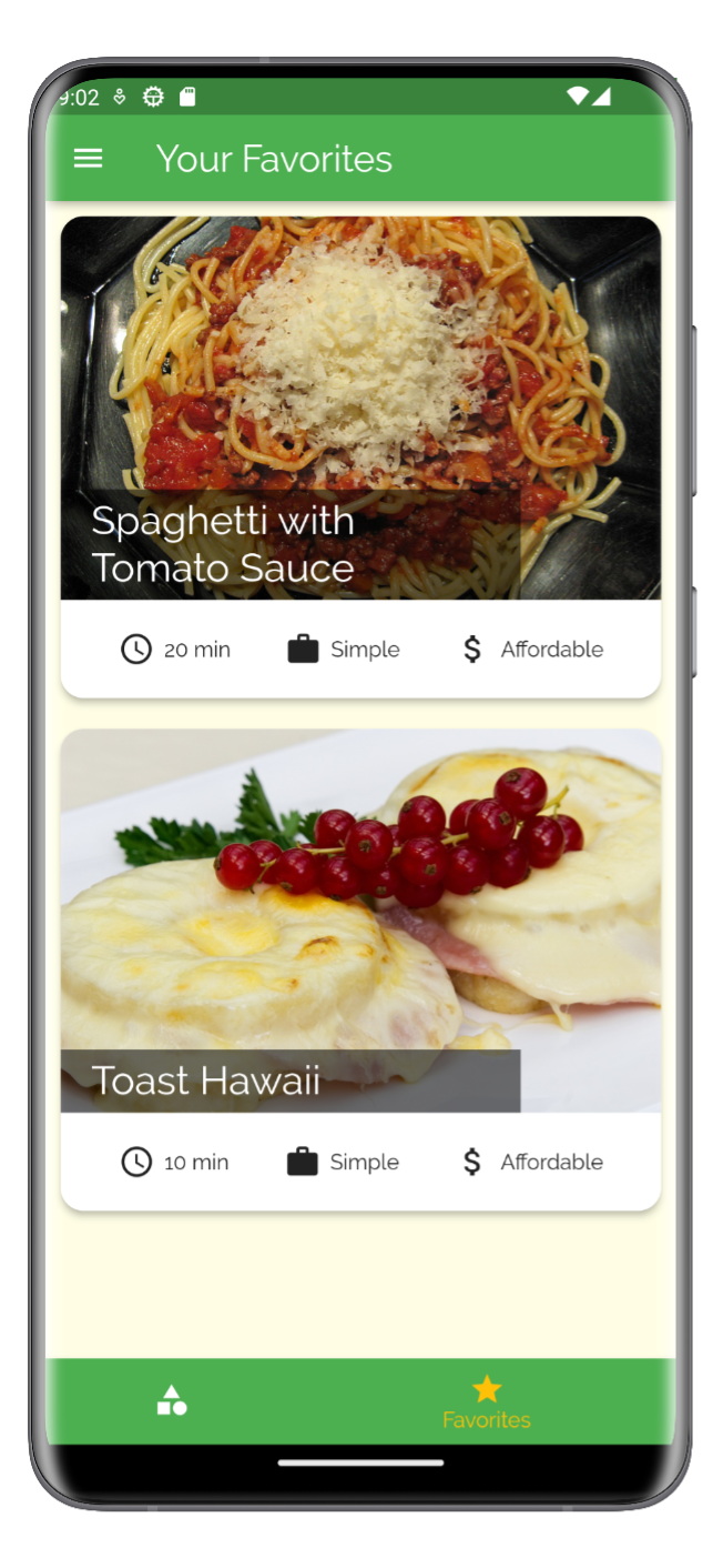 A Food Recipe Application build with Flutter and Dart
