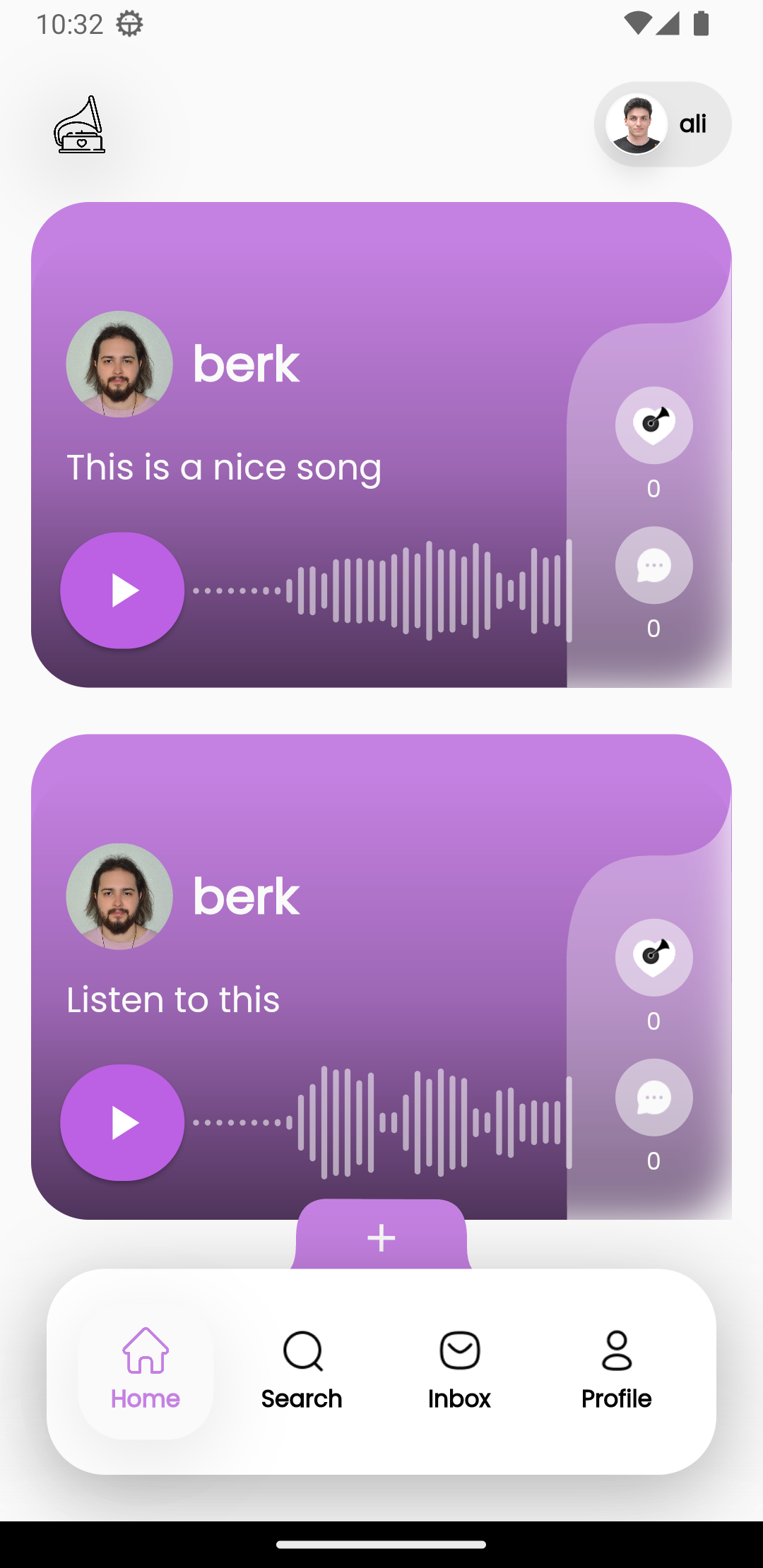 Audio Based Social Media App with Flutter