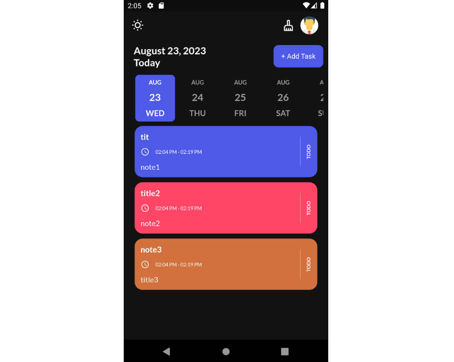 A simple TODO app built using Flutter that helps you manage your tasks efficiently