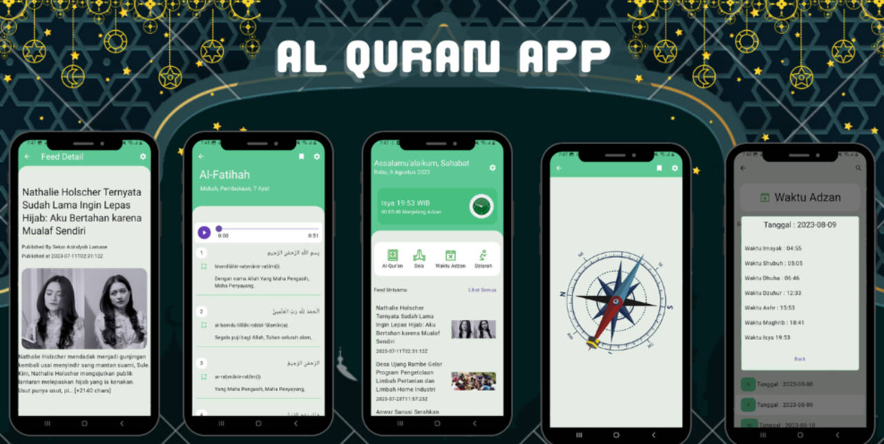 Al Quran App built with Flutter