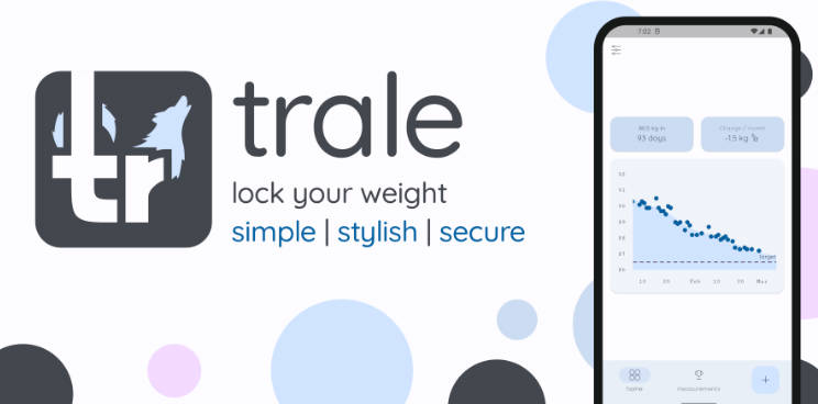 A simple body weight diary app respecting your privacy