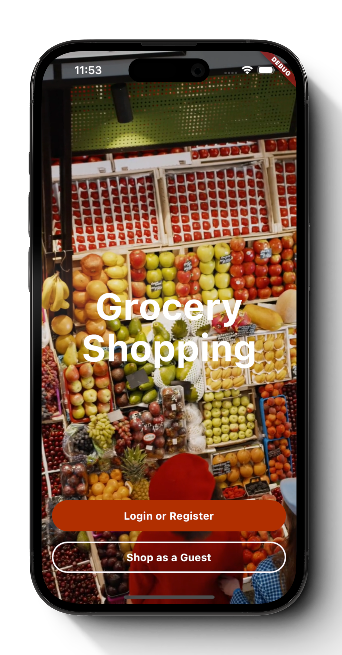 The Grocery Shopping App with Flutter