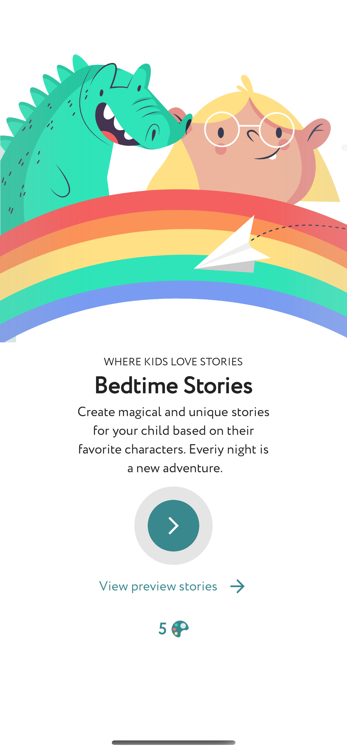 Unique Bedtime Chronicles App using Flutter