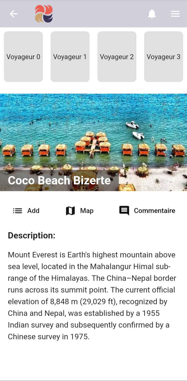 Tourist Guide UI-app in Flutter Firebase