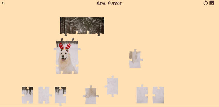 A jigsaw puzzle game using Flutter and Flame