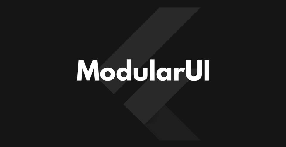 ModularUI: Pre-built beautiful flutter widgets