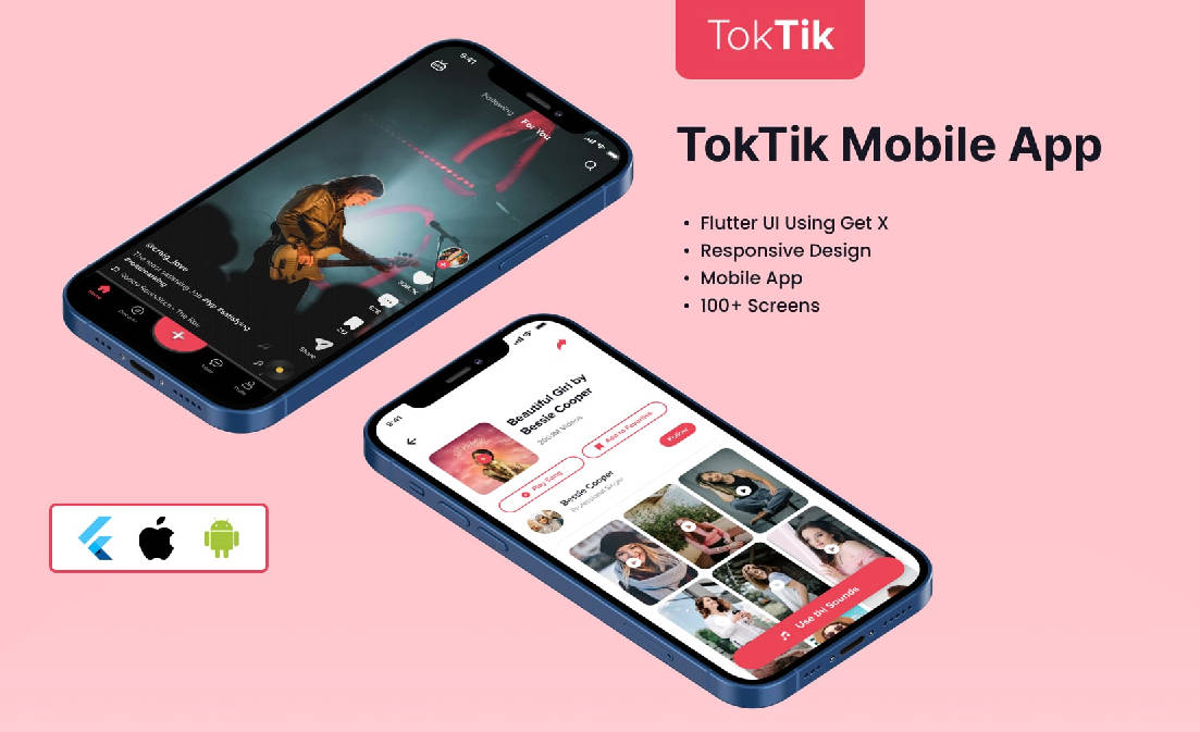 9 Best TikTok Clone App Templates in Flutter