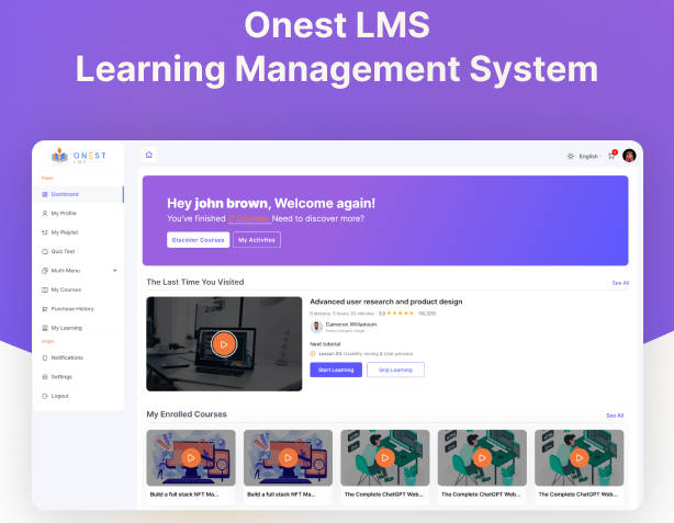 20 Best Flutter Online Learning (LMS) App Templates
