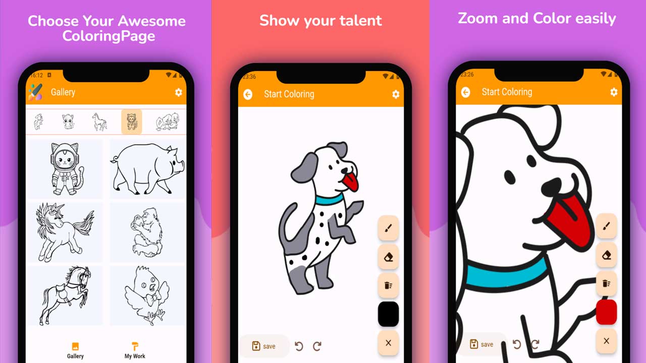 Coloring Book: A flutter Coloring Book App Template