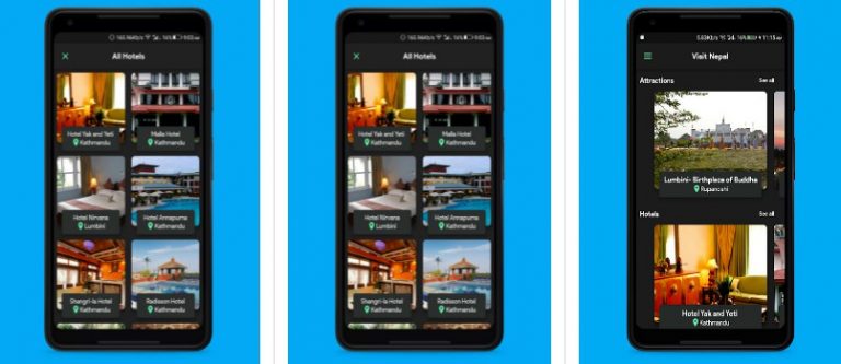 Visit Nepal : Tourism app made with Flutter and Django