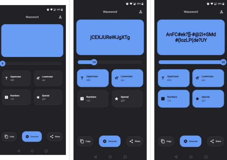 An Android App built with Flutter to generate passwords