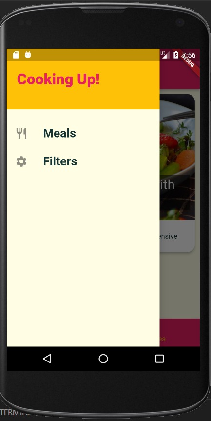 Meal App builds with flutter - Best Flutter apps