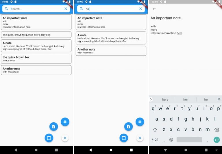 A Dart-written Android app to make taking notes easy and straight forward