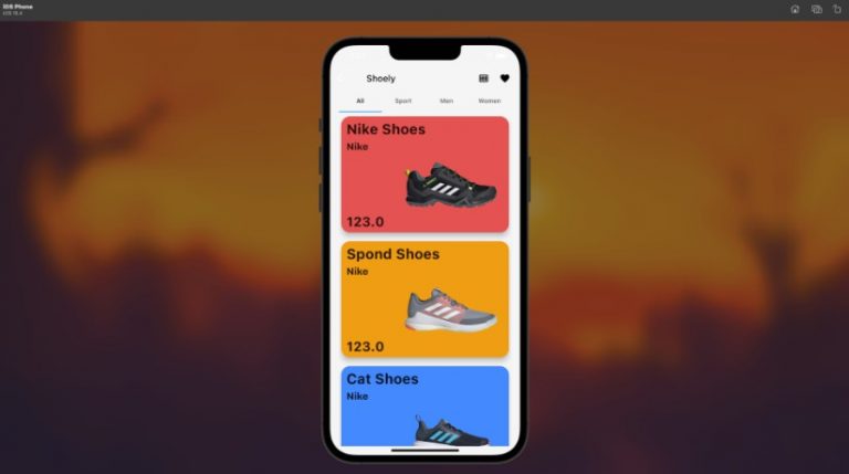 Shoely: A beautiful Flutter App UI Design