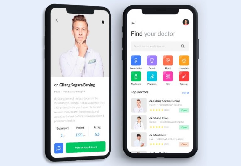 Doctor Online Appointment App UI Design With Flutter